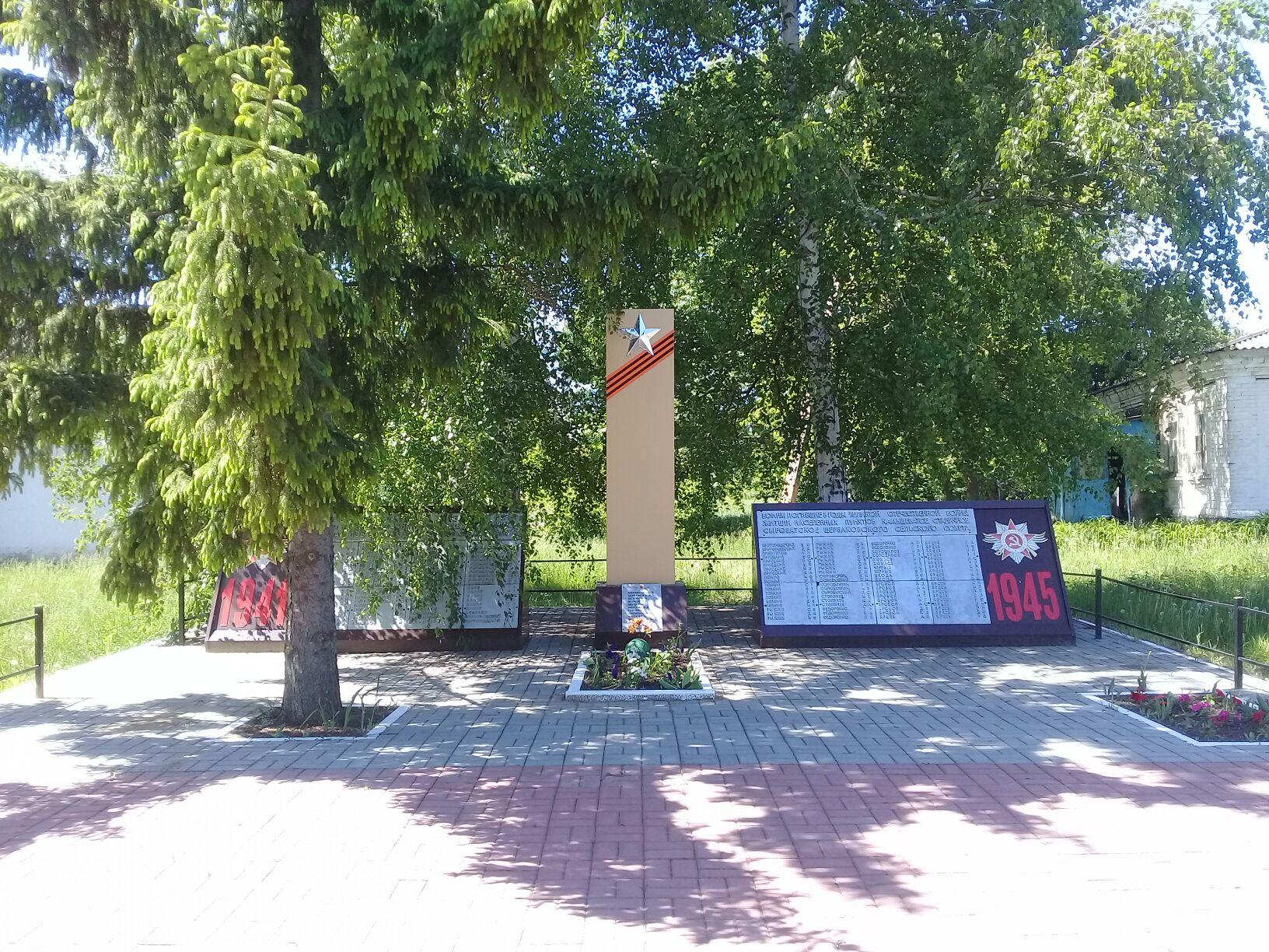 Памятник на &amp;quot;Братской могиле&amp;quot; с. Камышеватое.